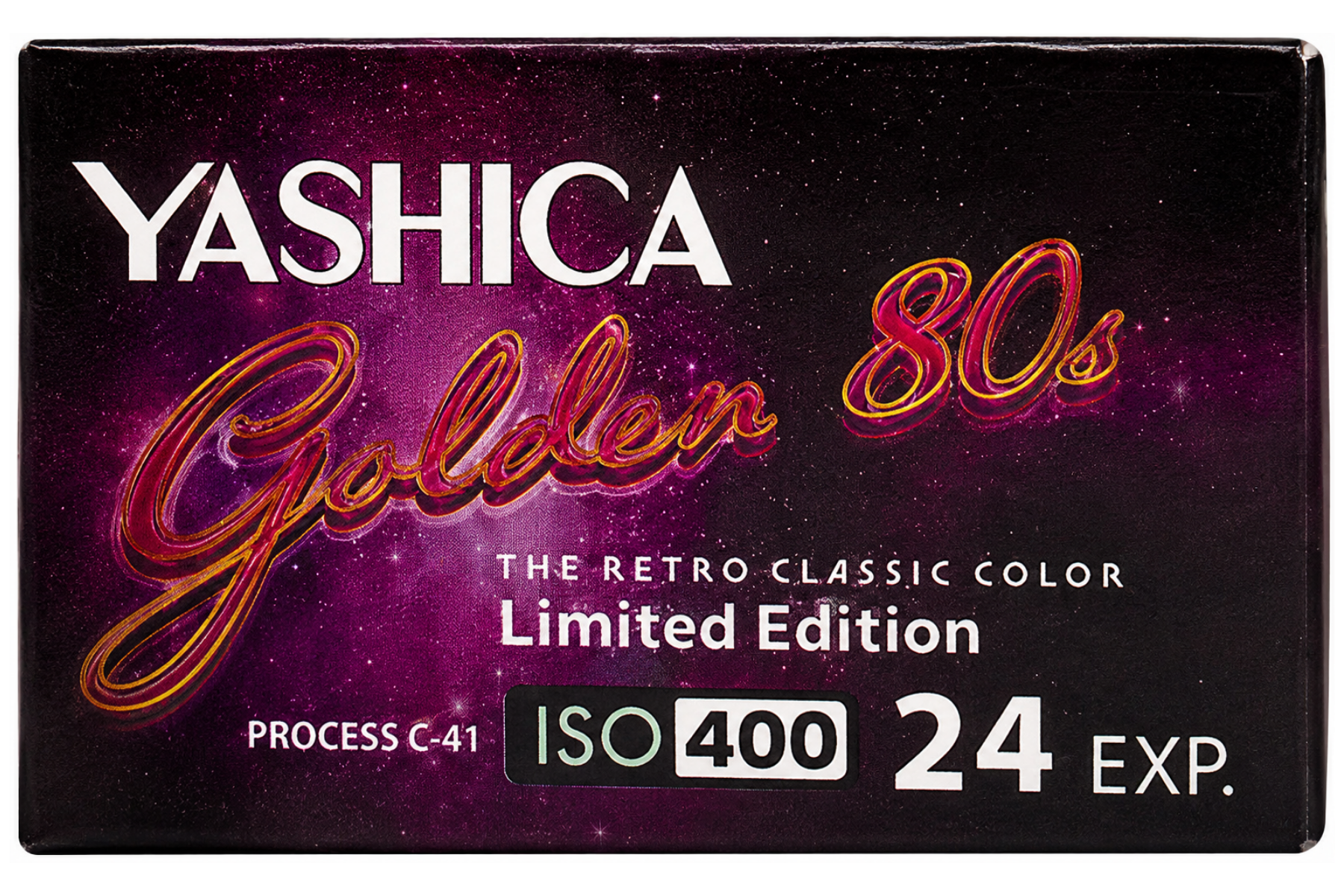 Yashica Golden 80s film box